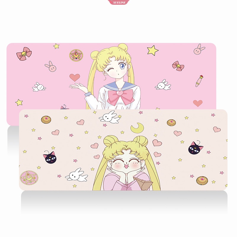 Mousepad Rumah Besar XXL New Alas Meja Alas keyboard MousePads Cardcaptor Sakura Karet Alam Karpet Laptop Desktop Mouse Pad [ZXL]