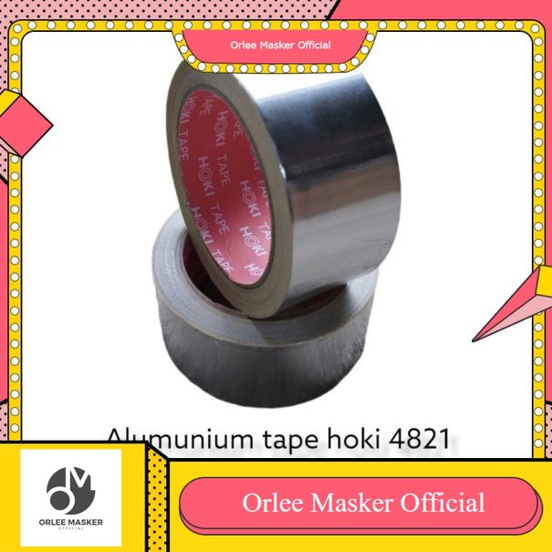 LAKBAN SOLASI ALUMINIUM HOKI TAPE ukuran 20 meter