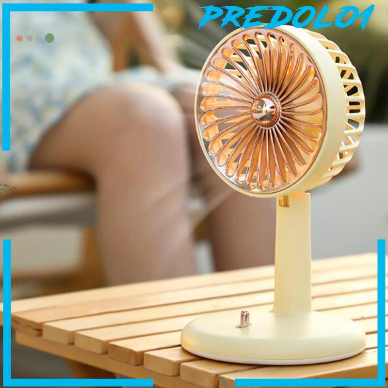 [Predolo1] Kipas Angin Meja Adjustable Angle Vintage Personal Powered Fan Untuk Kantor Indoor Pria