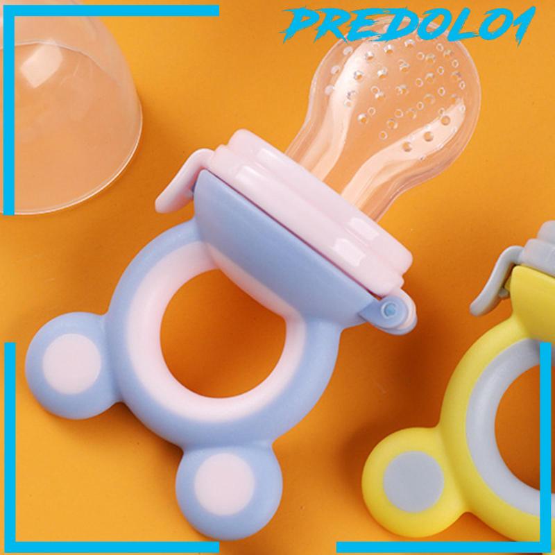 [Predolo1] Baby foods Feeder Dot Silikon Reusable Lembut Tumbuh Gigi Mainan Anak Laki-Laki Perempuan