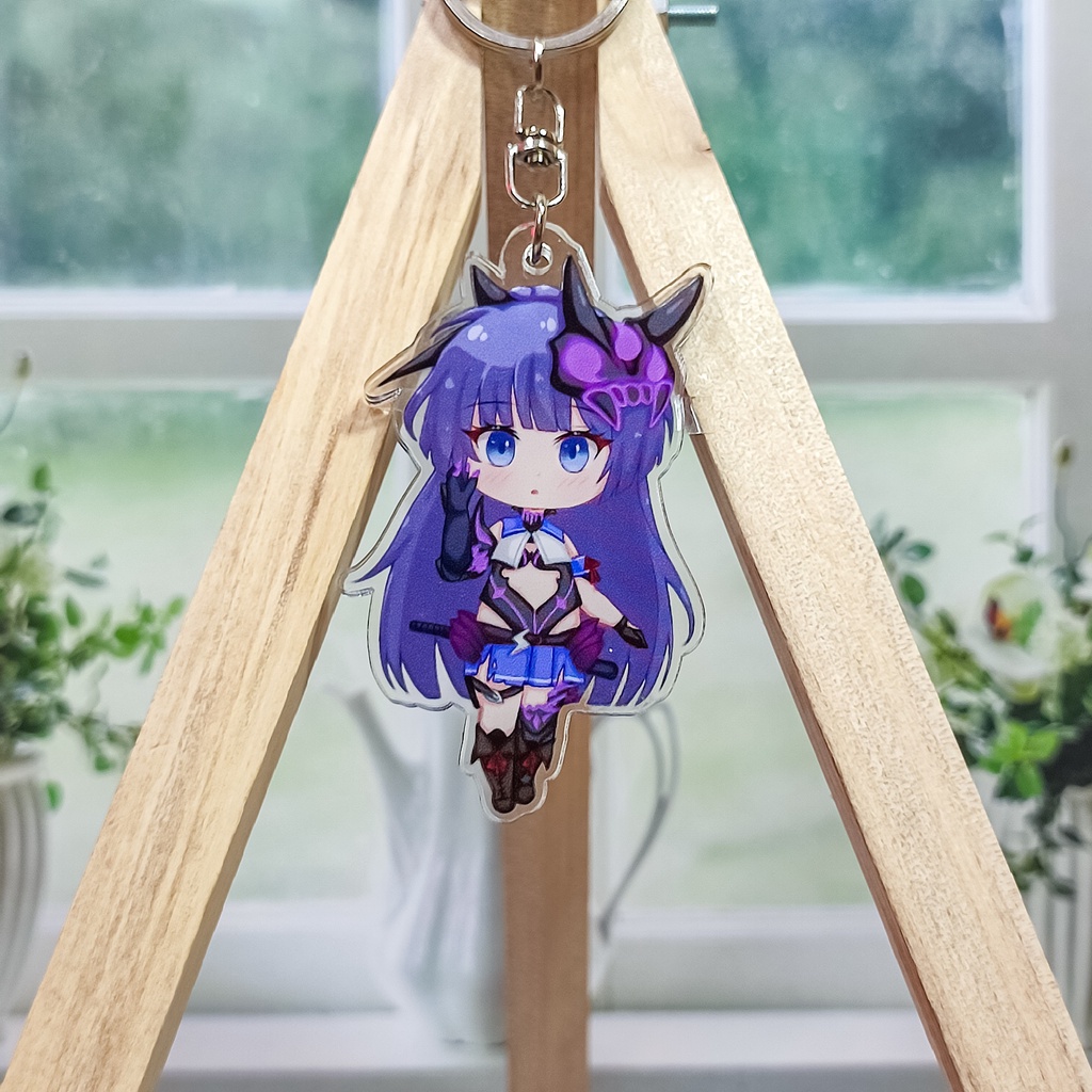 Honkai Impact | Keychain | Gantungan Kunci Raiden Mei