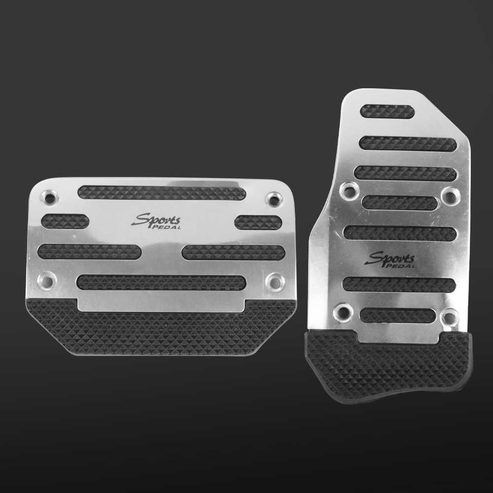 2pcs Cover Gas dan Rem Mobil Matic Otomatis Foot Pedal Universal - XB-373