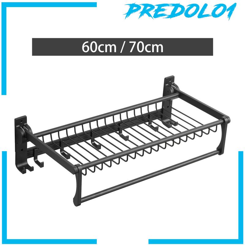 [Predolo1] Gantungan Handuk Dengan Hook Towel Rack Untuk Kamar Mandi Untuk Kabinet Kamar Mandi Dapur