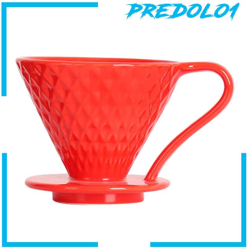[Predolo1] Cangkir Filter Kopi Dengan Gagang Mudah Dituang Di Atas Saringan Kopi Untuk Rumah