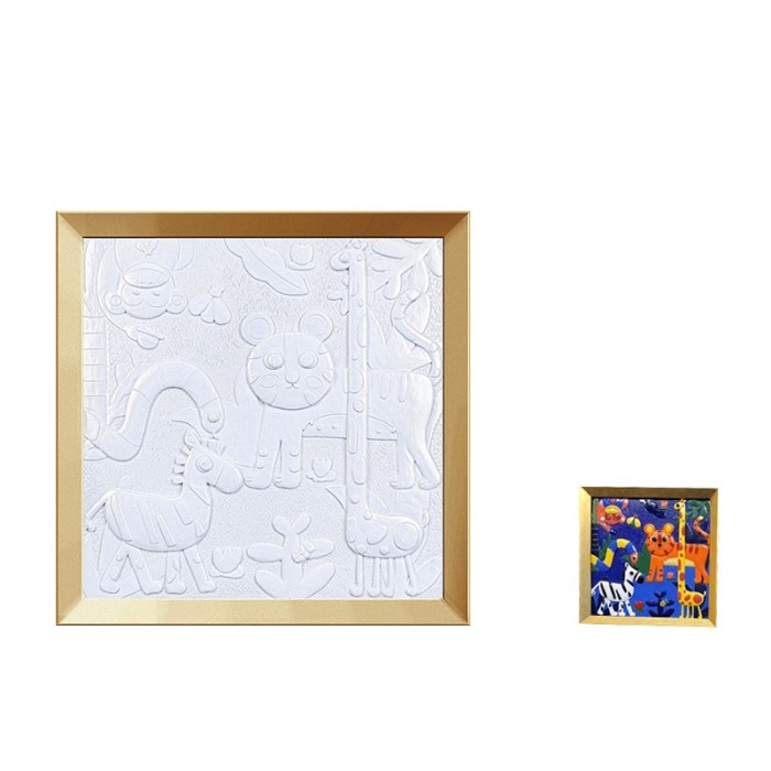 

KKV - Set Melukis Ukuran Besar RELIFE·3D Relief color painting series - Small·Irises