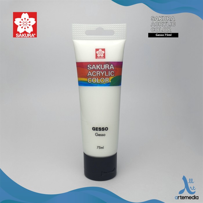 

Sakura Acrylic Medium Gesso 75ml