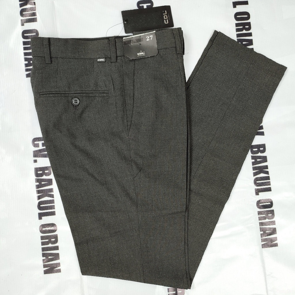 Celana Formal Kantor CDL Cardinal Slimfit - IBSBI00065 Pasti Ori