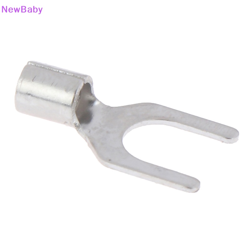 Newbaby 320Pcs /Box 10in1 Terminal Cincin Non Isolasi Garpu Terminal Kuningan Tipe U kit ID