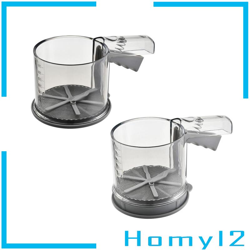 [HOMYL2] Flour Sifter Sieve Saringan Baking Serbaguna Untuk Baking Tepung Kue