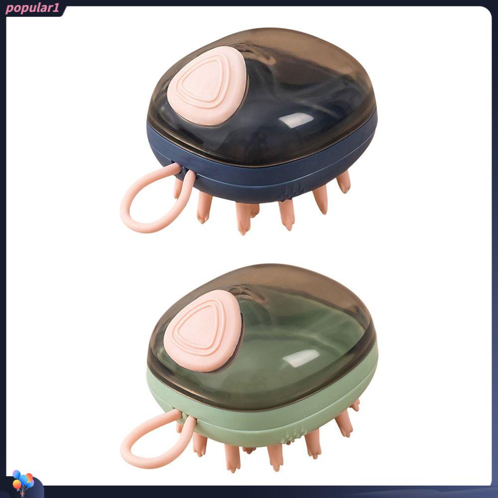 Populer Body Scrubber Shower Cleaning Melancarkan Pertumbuhan Rambut Grooming Sisir Perawatan Kulit Kepala Aksesoris Kamar Mandi Kepala Tubuh Pijat Pembersih Kulit