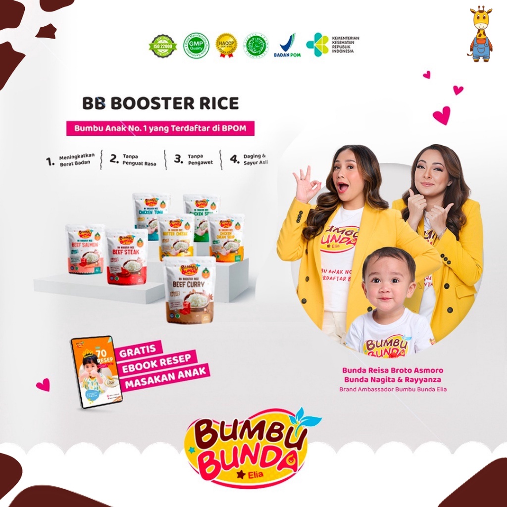 Bumbu Bunda Elia BB Booster Rice Mpasi