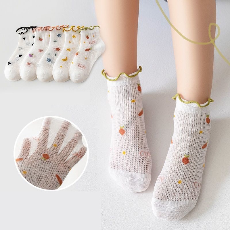 Kaos kaki anak breathable design buah