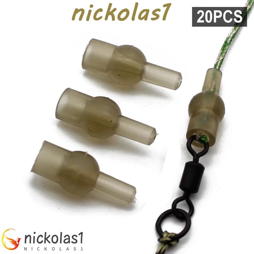 Nickolas1 Manik Tulip Pancing Alat Pancing Fishing Tackle Knot Protector Buffer Beads Helikopter Rig Karet Tulip