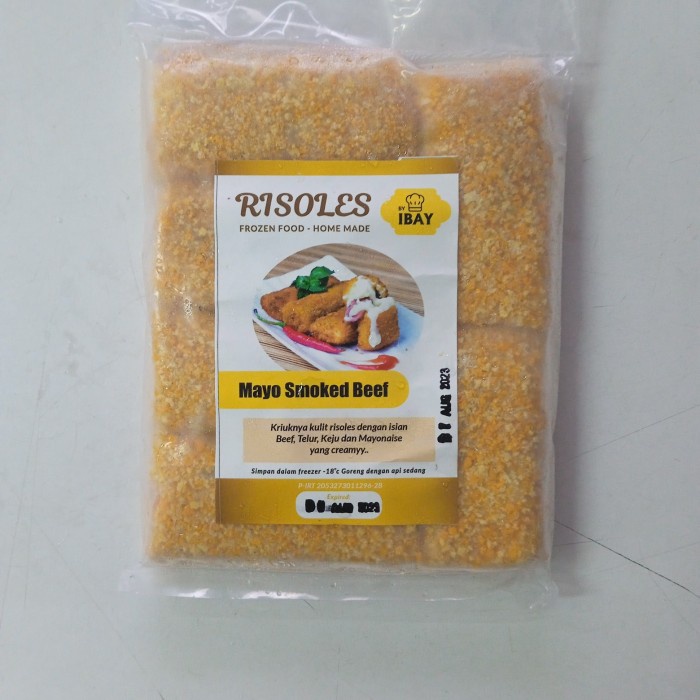 

IBAY RISOLES MAYO SMOKED BEEF 500GR