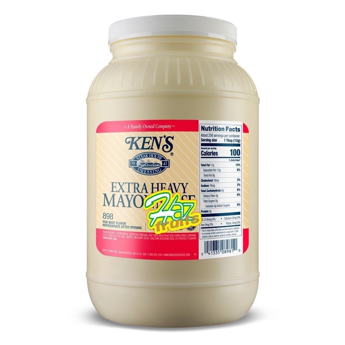 

Ken's Extra Heavy Mayonnaise 1 Gallon - 3.3 KG