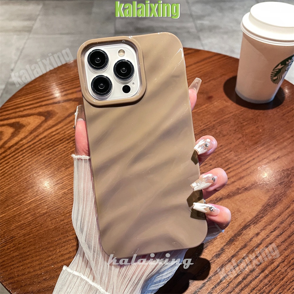 IPHONE Custom Riak Air 3D Murni Kemurnian Tengah Casing Ponsel Kompatibel Dengan Iphone14 Pro Max 6s 7 8 Plus Se2020 11 12 13 Pro Xs Max Casing Lembut