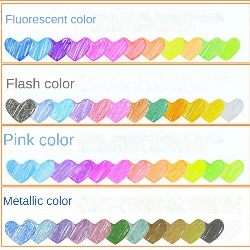 12pcs/set Flash Graffiti Gel Pen/ 0.8mm Glitter Fluorescent Watercolor Replaceable Refills/ Pena Lukisan Tulisan Seni DIY