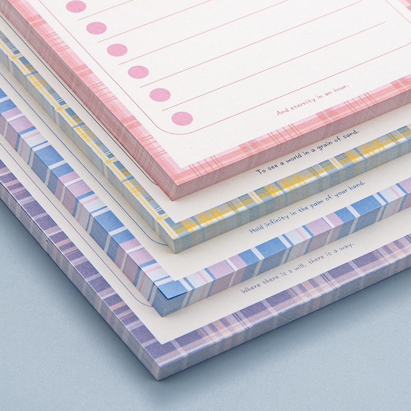 50lembar/ Buku Ins Style Notebook Lucu Dan Tinggi Penampilan Siswa Notepad Kreatif Horizontal Grid Plan Book
