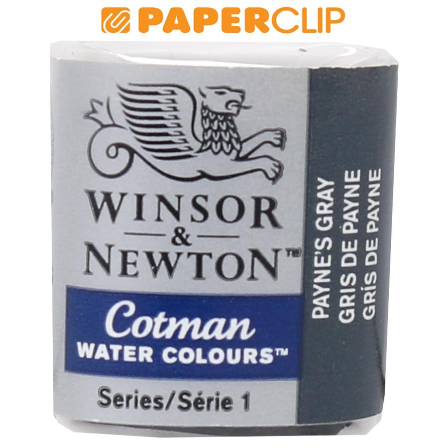 

CAT AIR / WATERCOLOUR WINSOR & NEWTON COTMAN HALF PAN S1 PAYNE'S GRAY 0301465CWC
