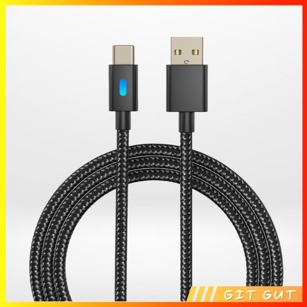 Dobe Data Cable PS5 Xbox Switch Charger LED Charging Kabel USB Type C