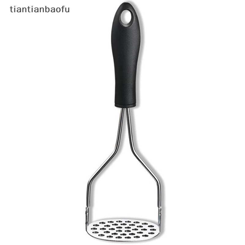 [tiantianbaofu] 304tekan Kentang Stainless Steel Potato Press Manual Masher Dapur Gadget Kentang Garlic Press Butik