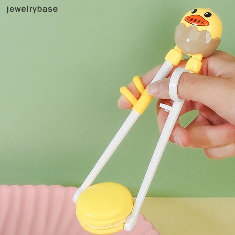 [jewelrybase] 1pasang Sumpit Training Anak Dewasa Kids Pemula Belajar Helper Boutique