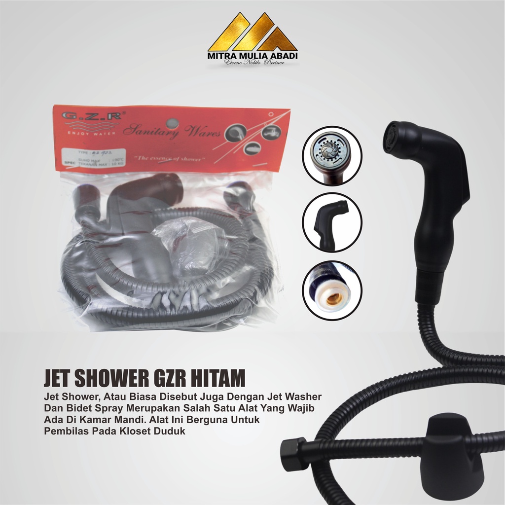 Jet Shower Spray GZR l Jet Shower BIDET l Semprotan Kamar Mandi l Jet Shower KAMAR MANDI