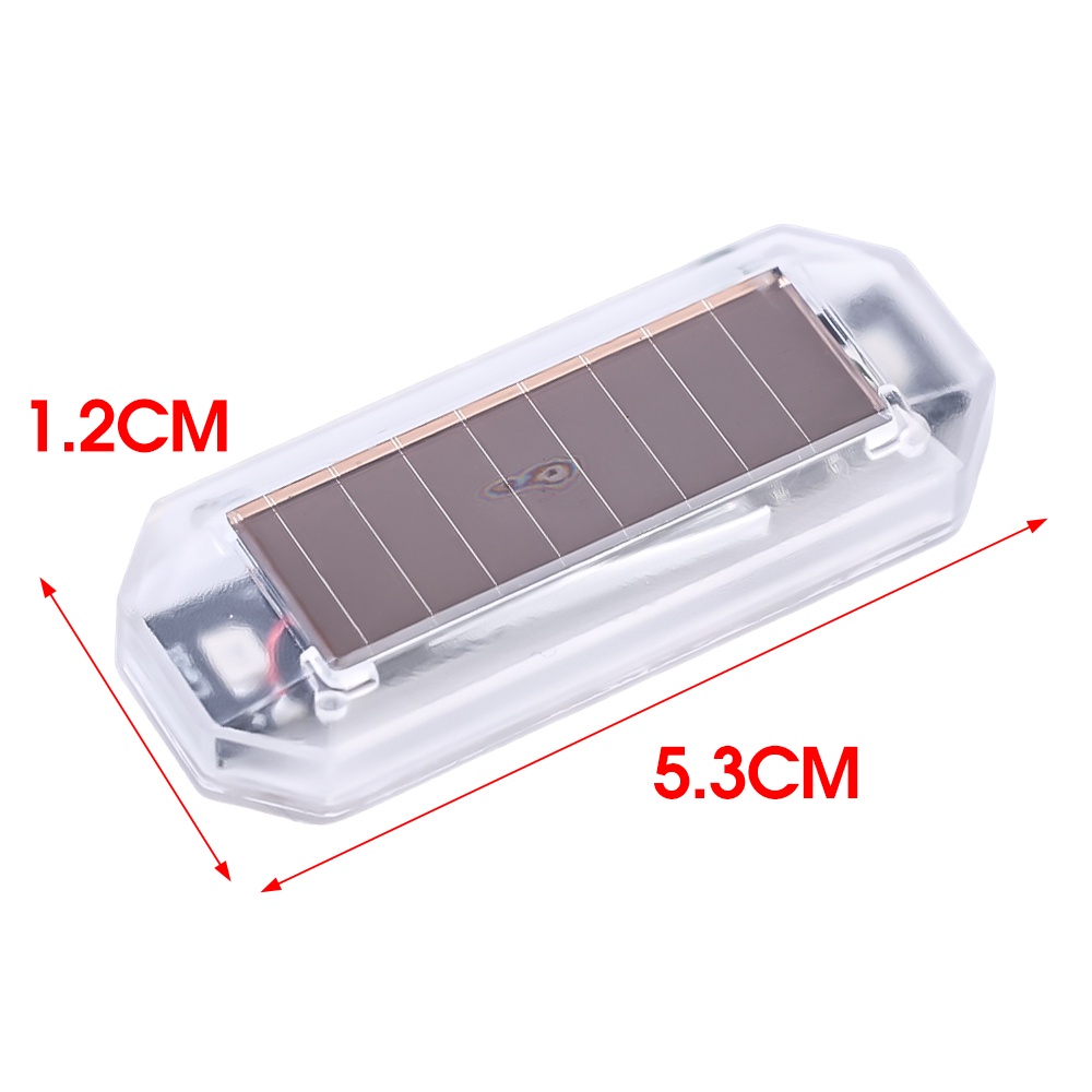 Lampu Ekor Kendaraan Elektrik Motor Mini/Lampu Peringatan Strobo Umum LED Tenaga Surya Otomotif/Lampu Peringatan Mobil Aksesoris Styling Kedip/Tail Light Strobo Caution Lamp