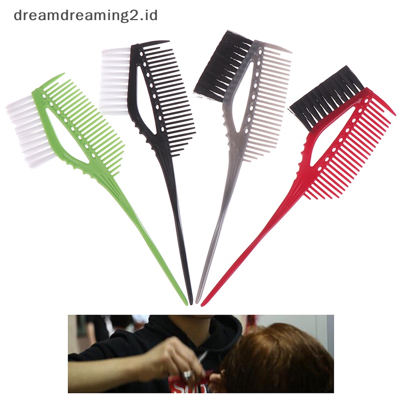 (drea) Sikat Penata Rambut Sikat Pewarna Rambut Sisir Brush Barber Salon Hairdressing //