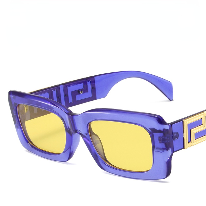 Aesthetic Shades Sunglasses UV400 Untuk Wanita/Pria Eyeglasses Colour