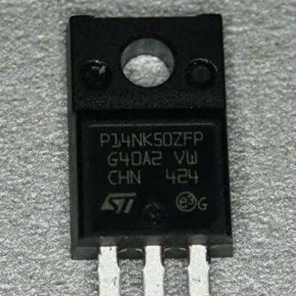 P14NK50ZFP P14N50FP STP14NK50ZFP 14NK50ZFP ST Mosfet 14NK50 To-220f