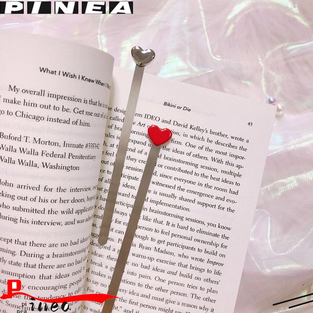 Pineapple Bookmark Stationery Kualitas Tinggi Buku Mendukung Cinta Hati Kepribadian Pasangan Bookmark