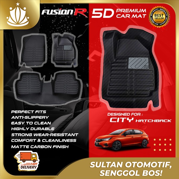 Fusion R Karpet Mobil 5D City Hatchback Premium