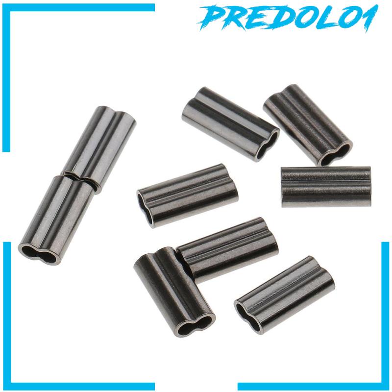 [Predolo1] 200pcs Lengan Laras Ganda Bahan Tembaga Untuk Membuat Rig 0.8/1.0 /1.5 /2.0mm