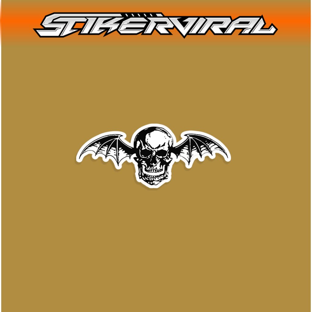 

STIKER GRAFTAC - Logo Avenged Sevenfold - STIKER AESTHETIC LAPTOP, AKSESORIS HP, ANTI AIR, MOTIF,HELM