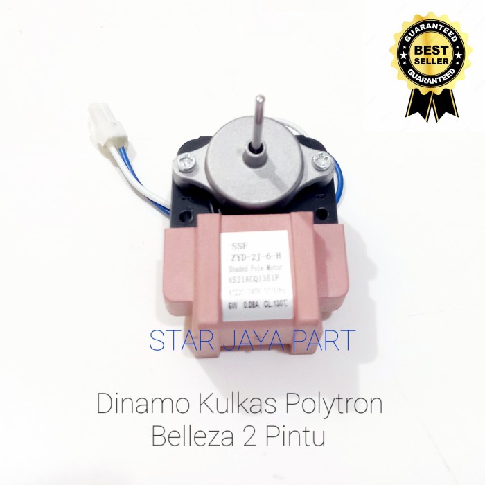 Dinamo motor fan kulkas Polytron Belleza 2 pintu
