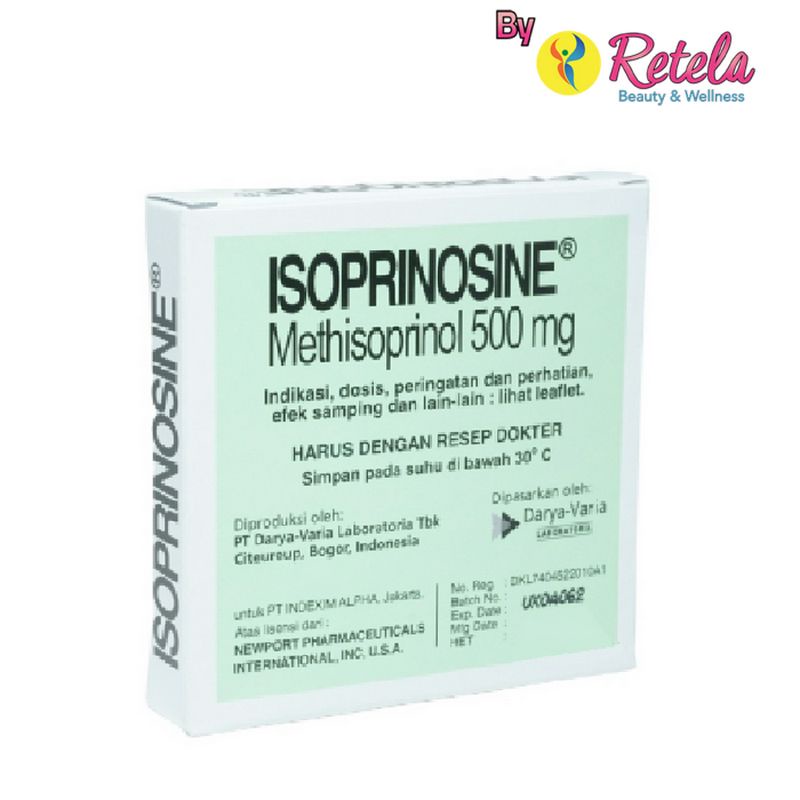 ISOPRINOSIN 500MG 1 STRIP 8 TABLET