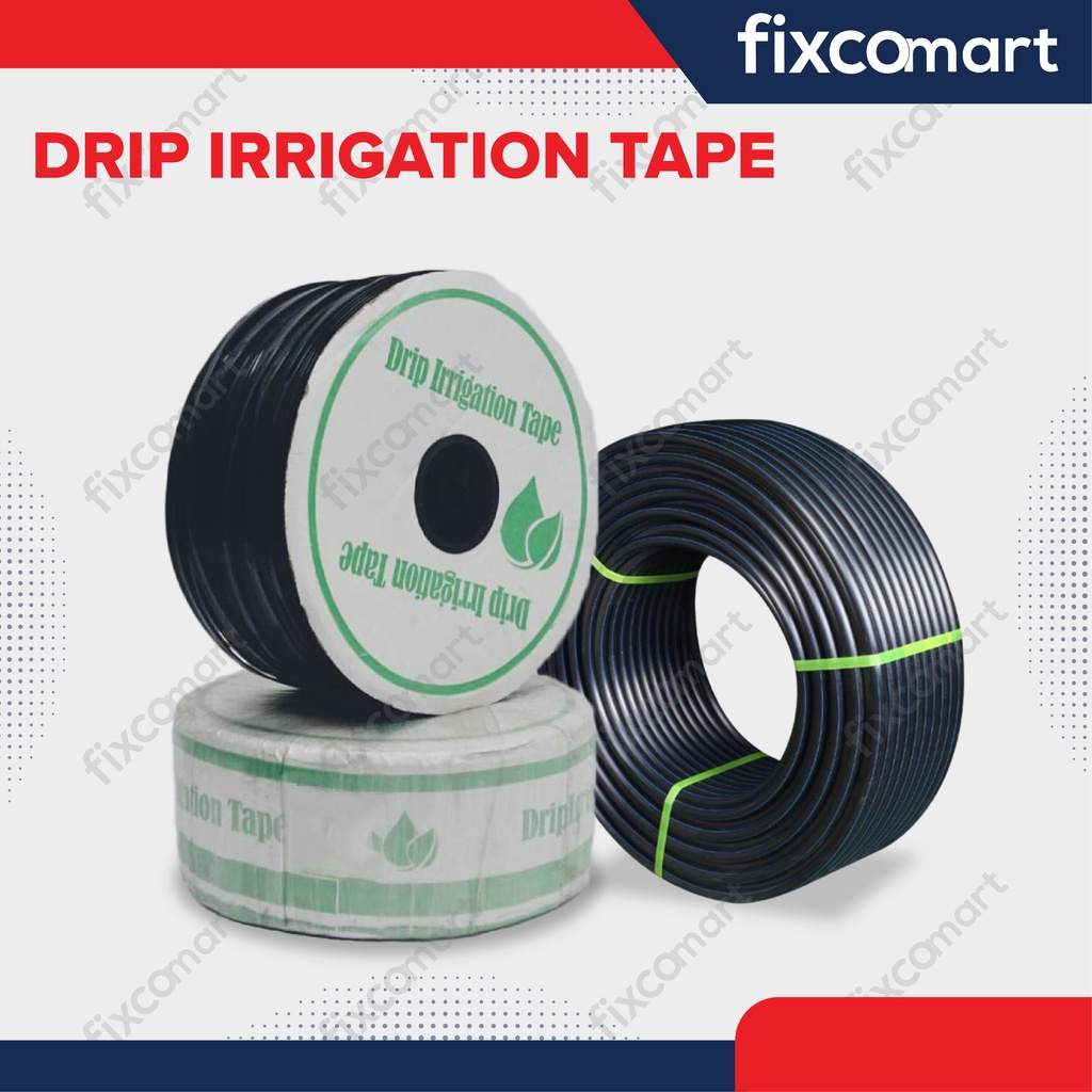 Selang Irigasi Alat Siram Air Taman Hidroponik Drip Tape 16 mm Drip Irrigation