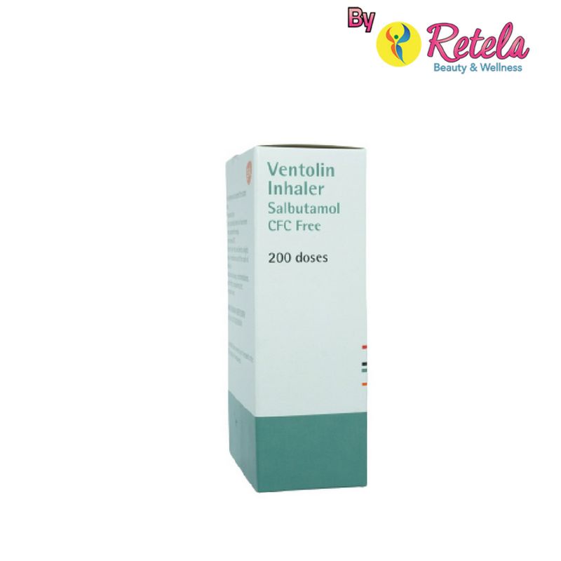 VENTOLIN INHALER 100 MCG 200 DOSIS