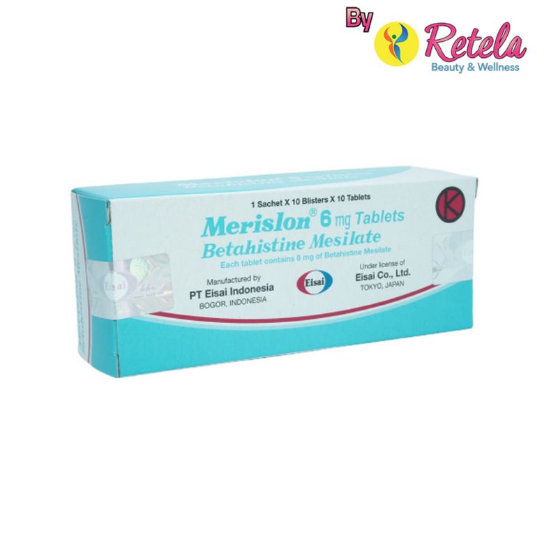 Merislon 6mg Tab 10`S