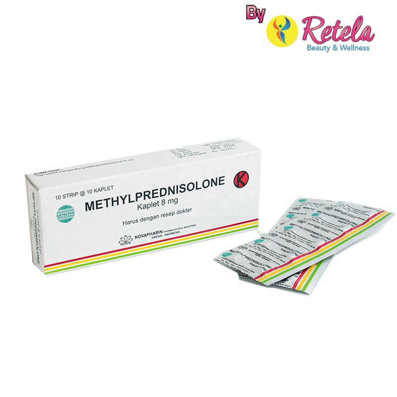 Methylprednisolone 8mg Tab 10