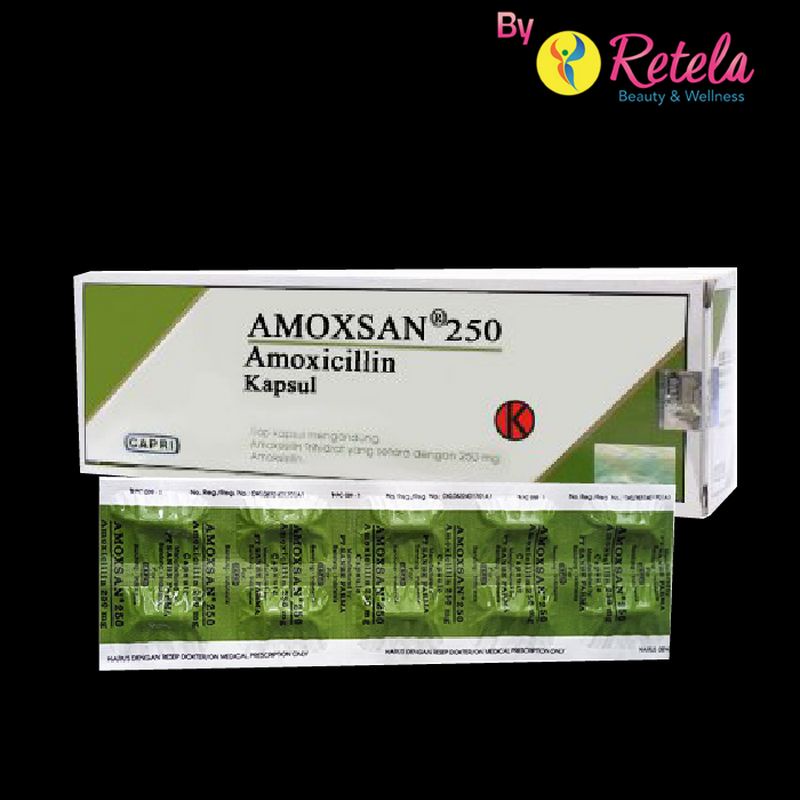 AMOXSAN 250MG 1 STRIP 10 CAPSUL