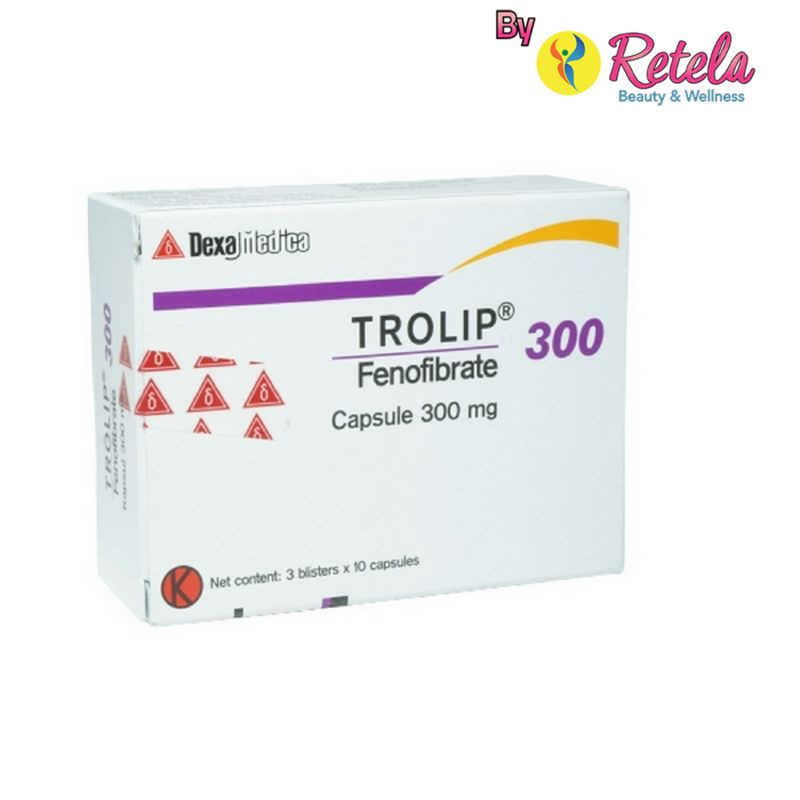 TROLIP 300MG 1 BLISTER 10 CAPSUL