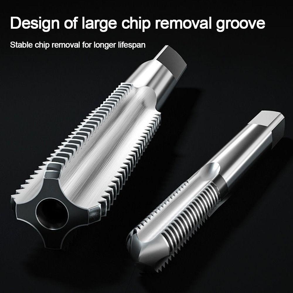 TOP Hand Tapping Tools Adjustable Die Wrench Screw Taps Wrench Bor Set Colokan Drat Taps Thread Tap Twist Bit