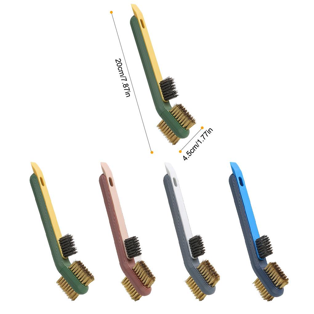 Sikat Pembersih Kompor Ventilator Kawat Baja Baskom Scrubber Rumah Tangga Kamar Mandi Kamar Mandi Manual Spatula Kotoran Gadget