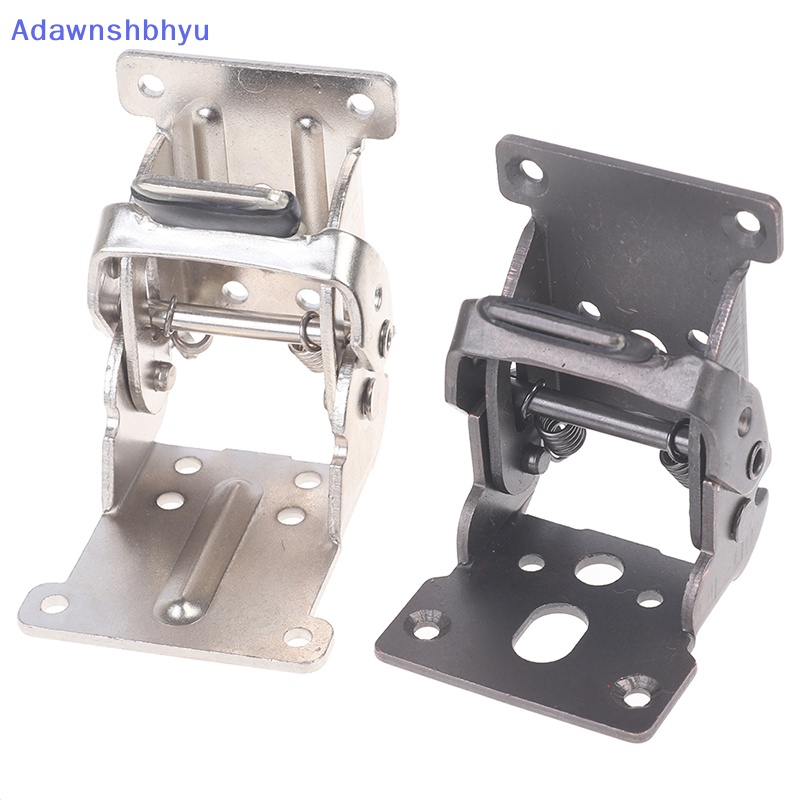 Adhyu 1PC 0-90-180 Derajat Self-Locking Folding Hinge Kaki Meja Engsel Furniture Lipat ID