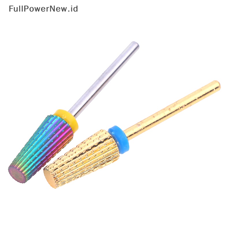 Power Carbide Manicure Nail Art Cuticle Clean Mata Bor Kuku Pemotong Milling Kepala ID