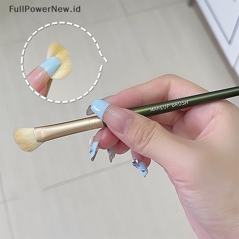 Power Half Fan Shaped Nose Shadow Brush Sikat Bayangan Hidung Alat Kecantikan Sikat Wajah ID