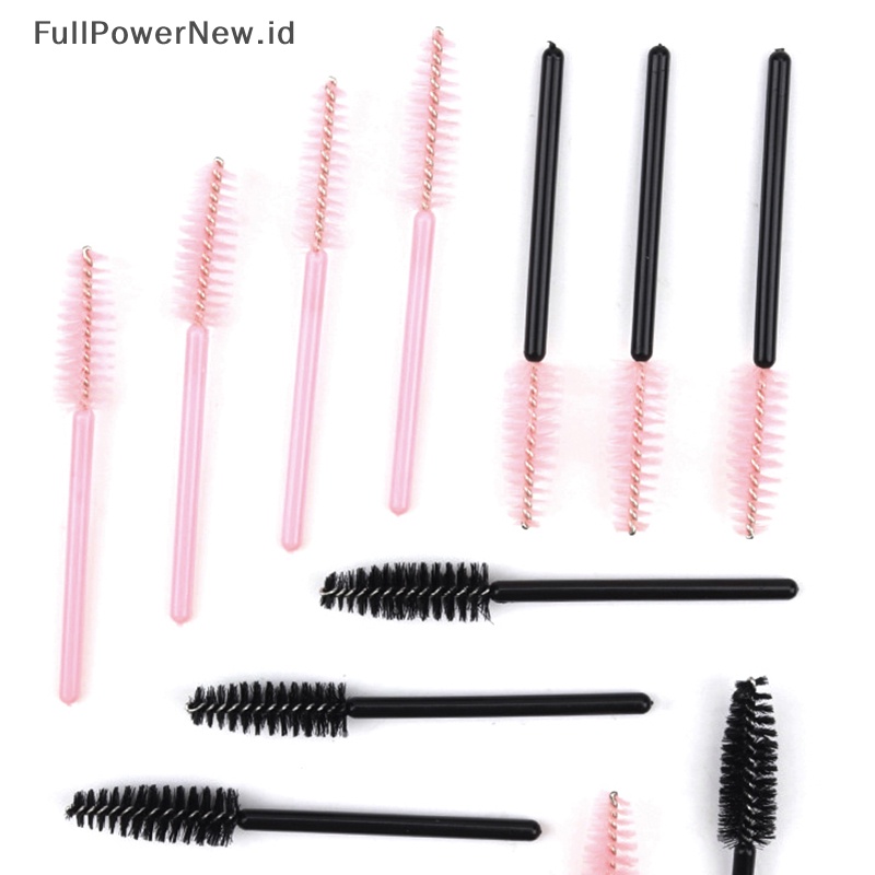 Power Disposable Maskara Wands Eyelash Brushes Aplikator Lash Extension Lip Eye Swab ID