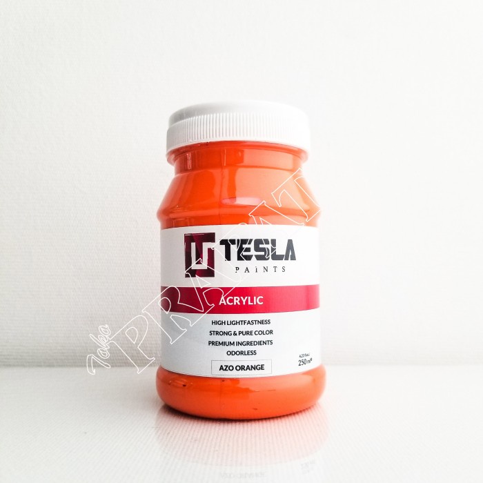 

Tesla Acrylic paint / cat akrilik - 250 ml - Burnt Umber